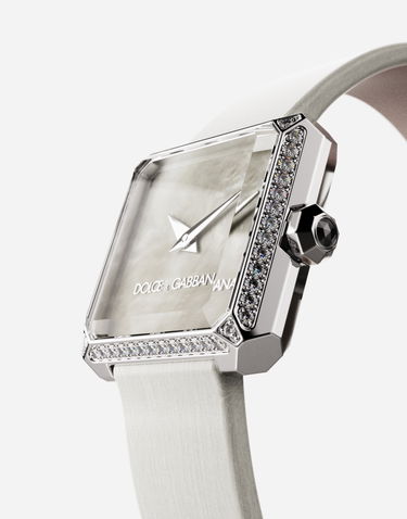Katsella Dolce & Gabbana Dolce & Gabbana Sofia Steel Watch with Diamonds Valkoinen | WWJC2SXCMDT8H012, 1