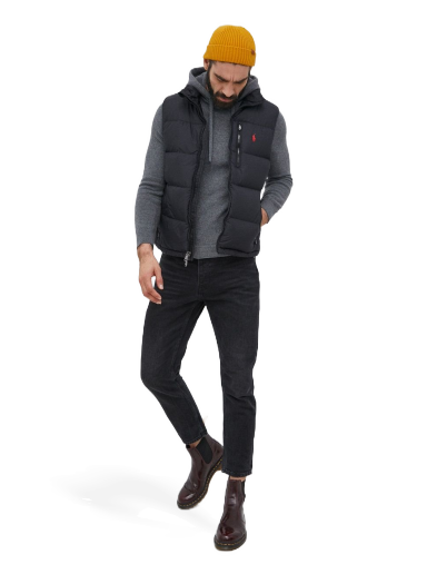 Liivi Polo by Ralph Lauren Water Repellent Down Gilet Musta | 710825872001
