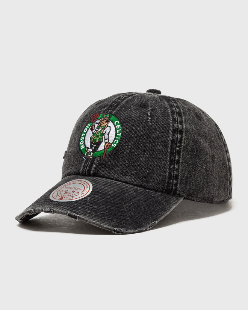 Korkki Mitchell & Ness Dad Hat Boston Celtics Strapback Musta | HD11387-BCEBLCK