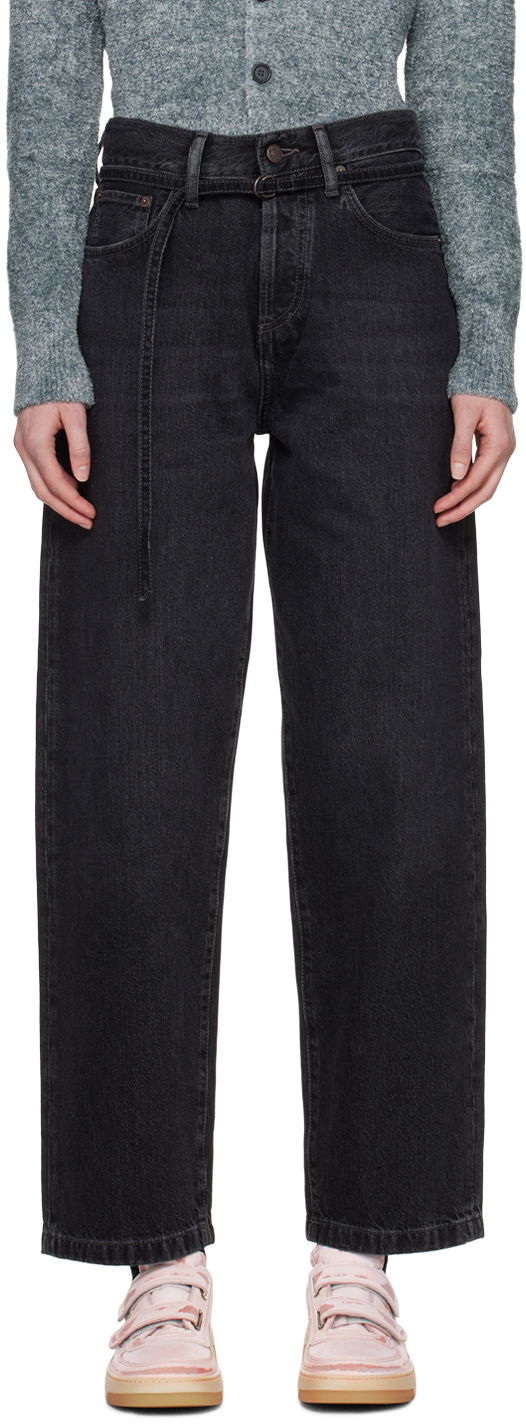 Housut Acne Studios 1991 Toj Jeans Musta | C00067-