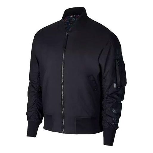 Bomber-takki Nike Reversible Aviator Padded Jacket Musta | AJ3588-010