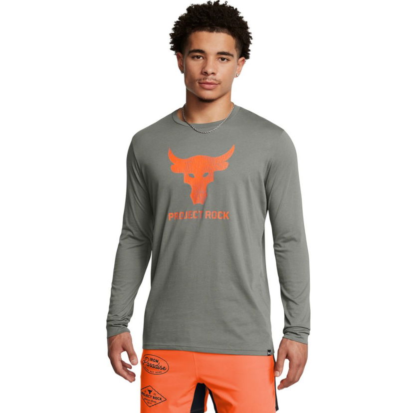 T-paita Under Armour Long Sleeve T-Shirt With Print Vihreä | 1374847-709