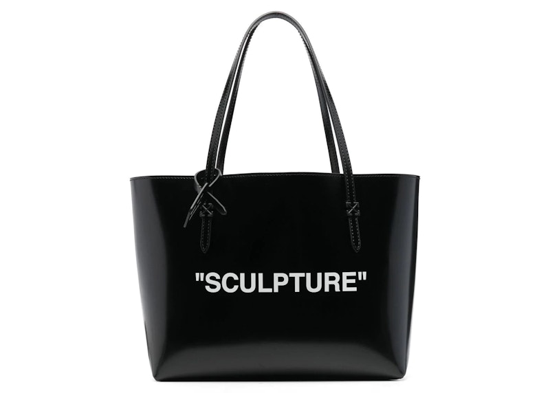 Kangaskassi Off-White Quote Tote Bag Musta | OWNA194F22LEA0011001