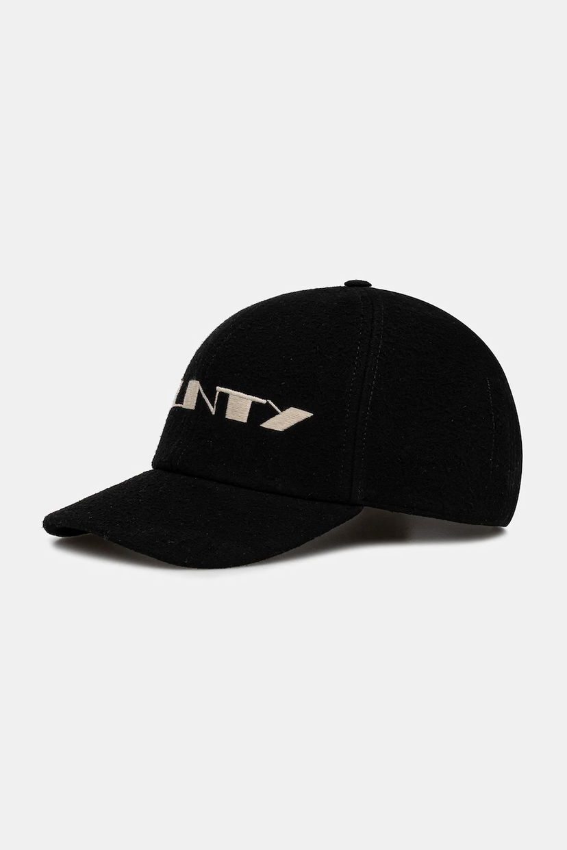 Korkki Rick Owens Rick Owens DRKSHDW Baseball Cap Musta | DA02E7478.BMOEM6