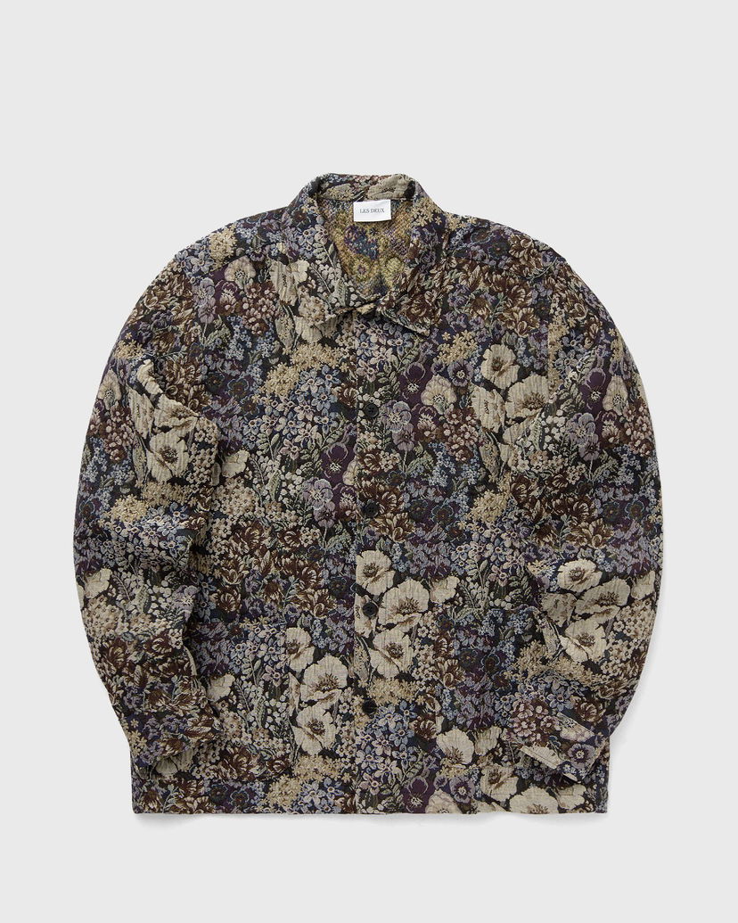 Paita Les Deux Jacquard Overshirt Monivärinen | 1000910-100