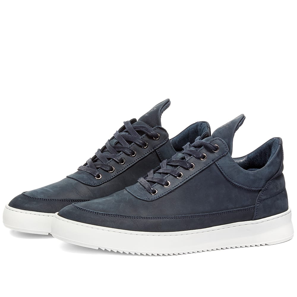 Tennarit ja kengät Filling Pieces Low Top Ripple Nubuck Tummansininen | 2512284-2001, 0