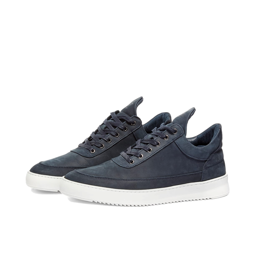 Tennarit ja kengät Filling Pieces Low Top Ripple Nubuck Tummansininen | 2512284-2001