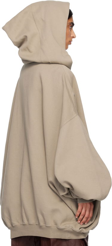 Huppari Rick Owens DRKSHDW Concordians Megamountain Hoodie Beige | DS02E7228 F, 2