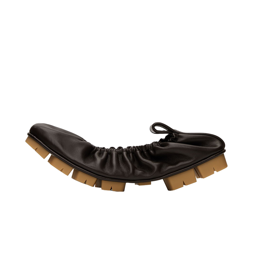 Tennarit ja kengät Bottega Veneta Shore Ballerina Flats Ruskea | 796503 V4PS0