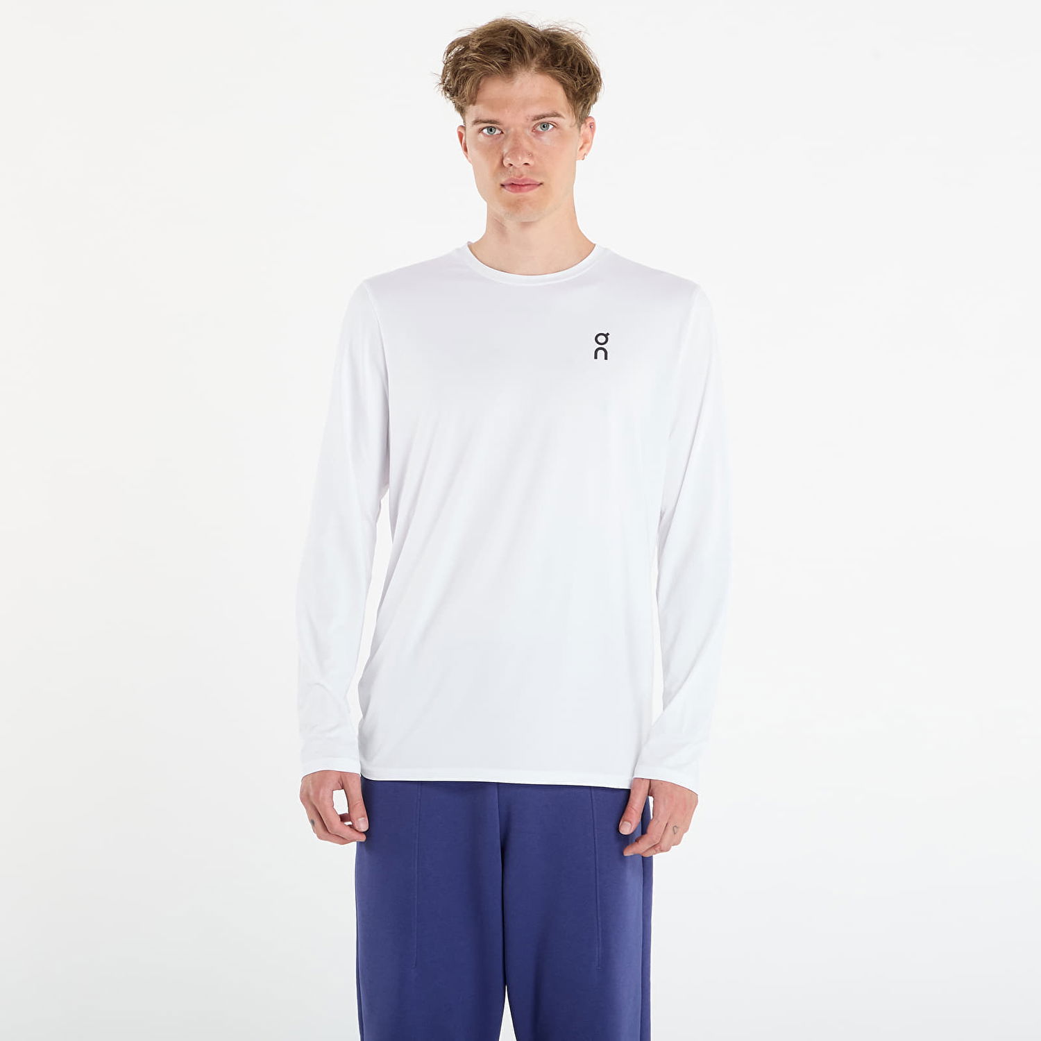 T-paita On Running Long Sleeve Tee Court Valkoinen | 1ME12300108, 0
