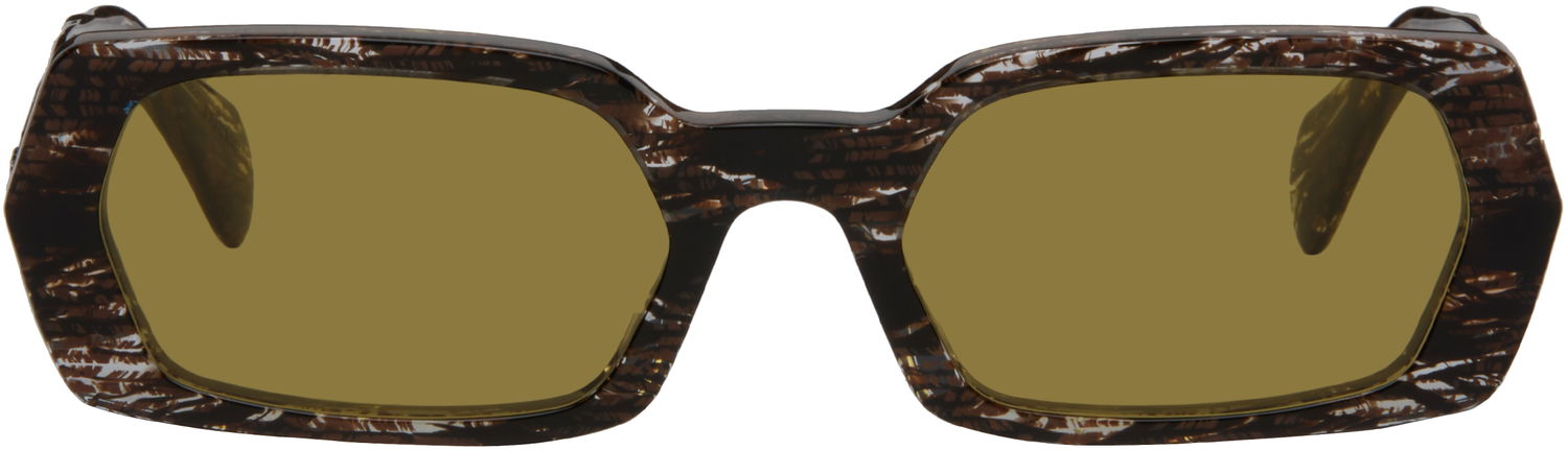 Aurinkolasit RETROSUPERFUTURE RETROSUPERFUTURE 'L'Altro' Sunglasses Ruskea | JUE, 0