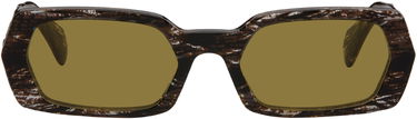 Aurinkolasit RETROSUPERFUTURE RETROSUPERFUTURE 'L'Altro' Sunglasses Ruskea | JUE, 0