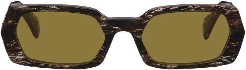 Aurinkolasit RETROSUPERFUTURE RETROSUPERFUTURE 'L'Altro' Sunglasses Ruskea | JUE