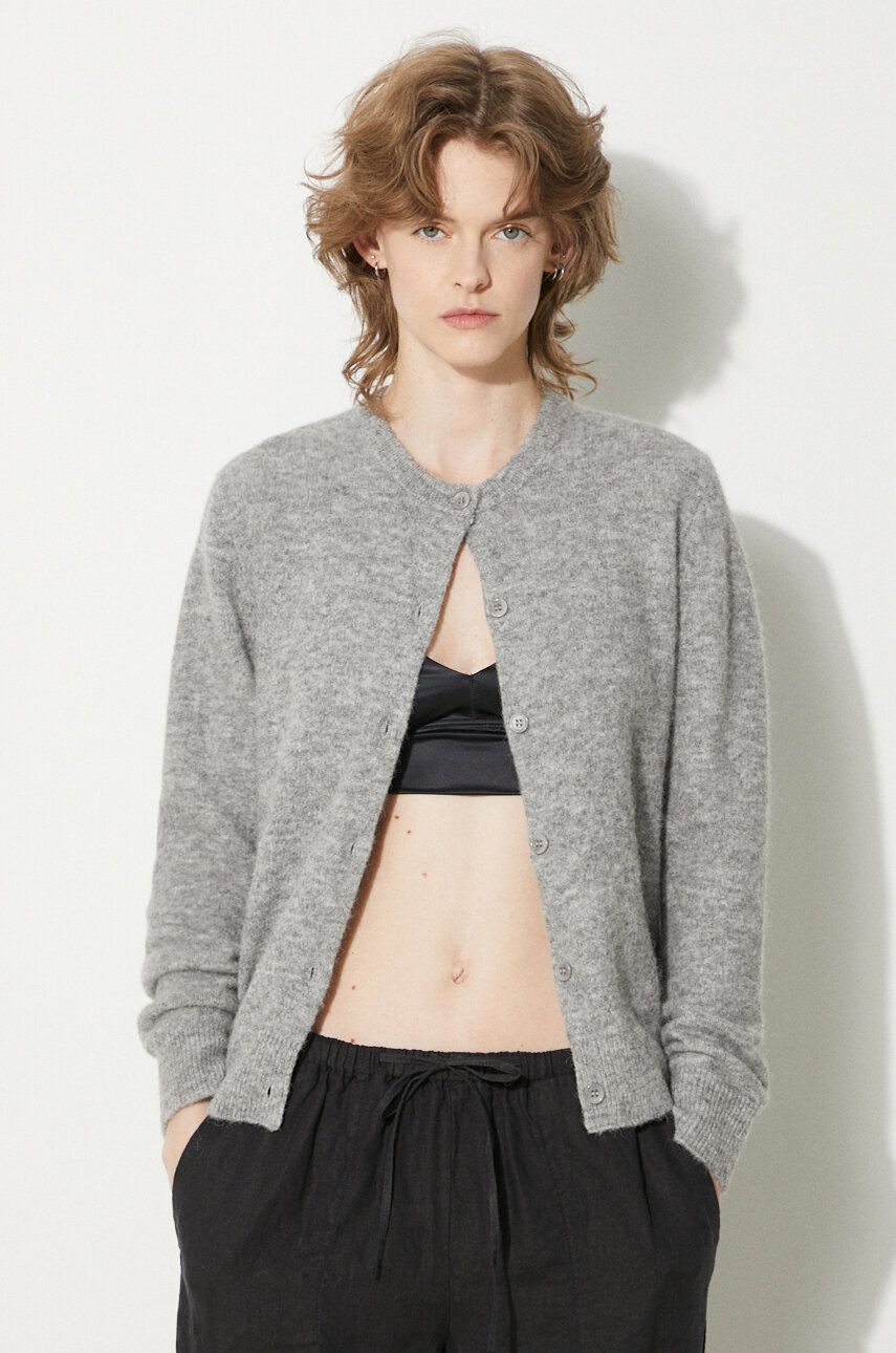 Villapaita Samsoe Samsoe Wool Cardigan Harmaa | F16422744, 0