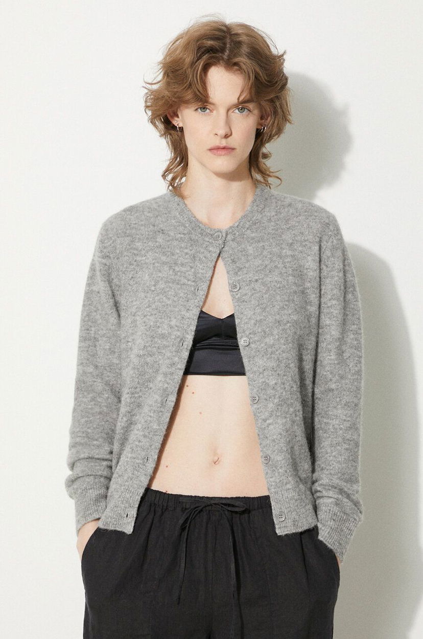 Villapaita Samsoe Samsoe Wool Cardigan Harmaa | F16422744