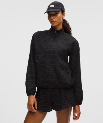 Takki lululemon Adapted State Textured Jacket Reflective Grid, Size L Musta | prod20001863, 8