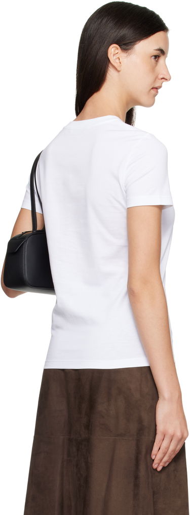 T-paita Max Mara Max Mara Papaia Pocket T-Shirt Valkoinen | 2511941032600, 2