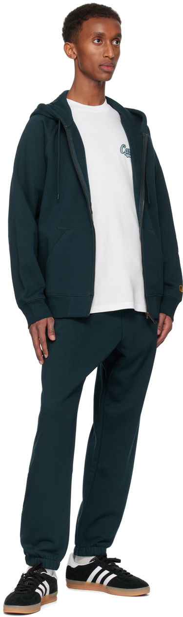 Verryttelyhousut Carhartt WIP Chase Sweatpants Turkoosi | I033667, 3