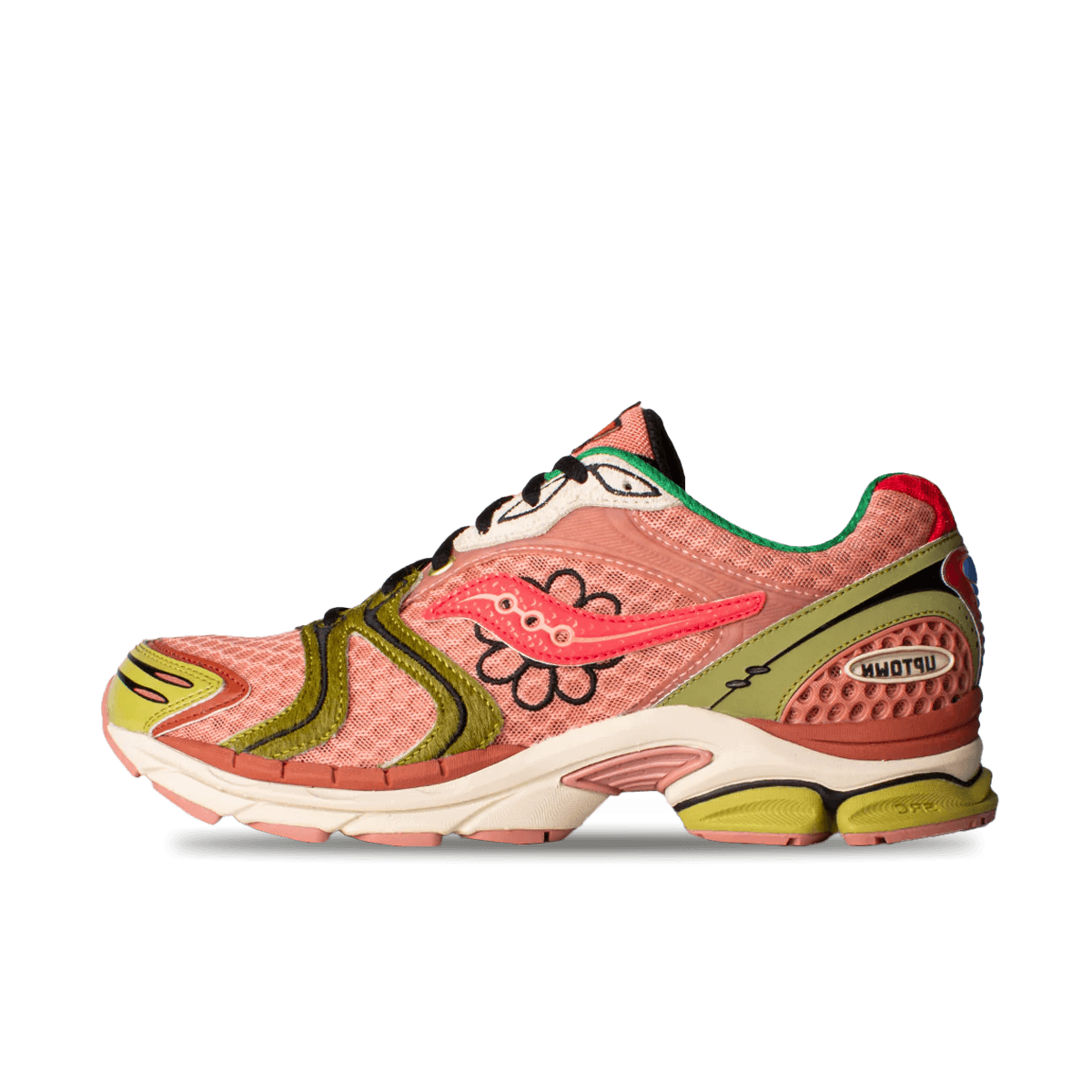 Tennarit ja kengät Saucony Jae Tips x Progrid Triumph 4 ‘Virginia Creeper’ - Flowers Grow Uptown Pack Vaaleanpunainen | S70966-2, 0