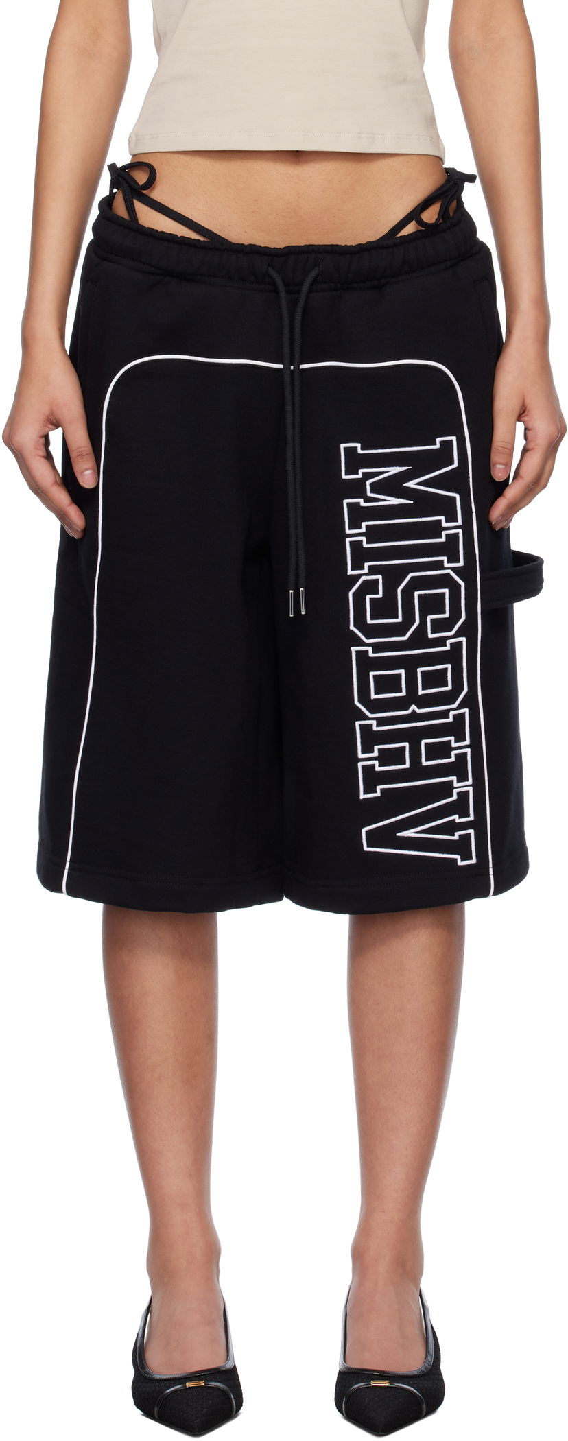 Shortsit MISBHV MISBHV Spring Breakers Shorts Musta | 250W350