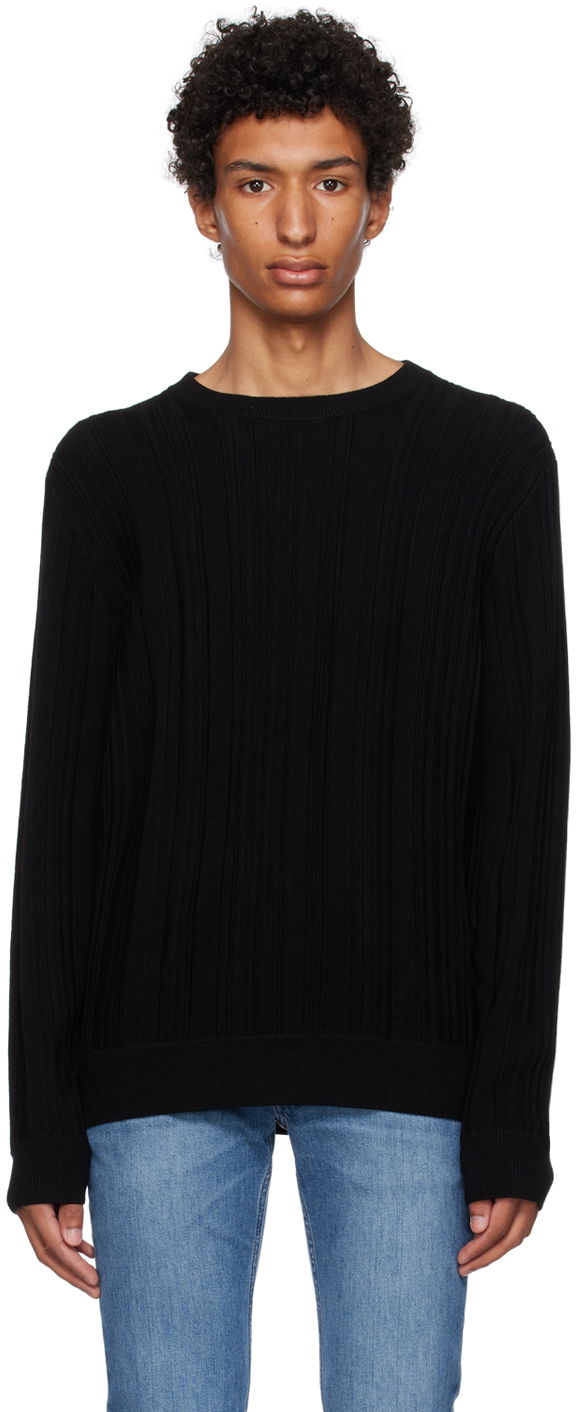 Villapaita Paul Smith Paul Smith Crewneck Sweater Musta | M1R-268Y-L02082