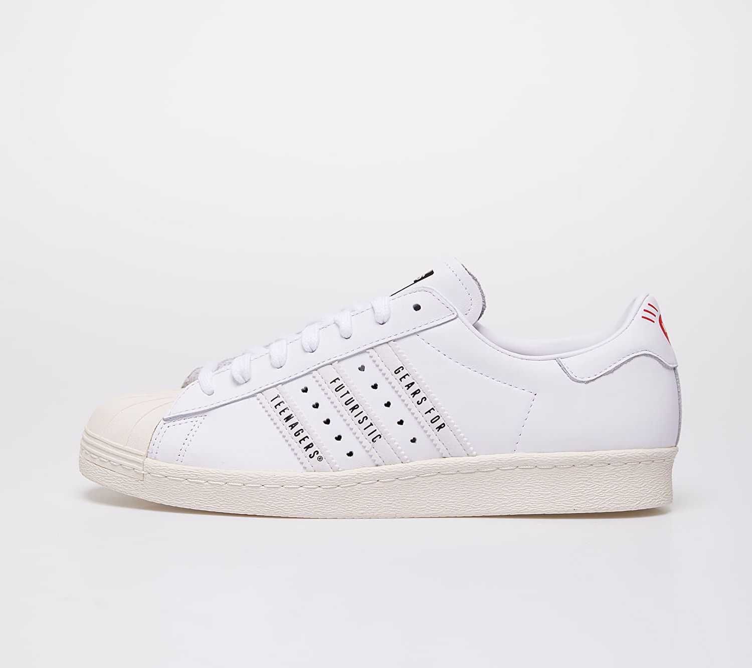 Tennarit ja kengät adidas Originals Pharrell Williams Superstar 80s Human Made Valkoinen | FY0730, 0