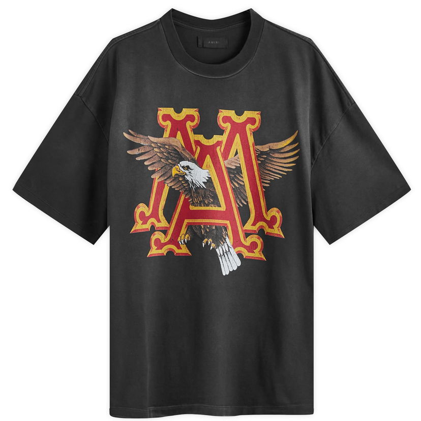 T-paita AMIRI Vintage Oversized Graphic T-Shirt Musta | AMJYTE1127-001