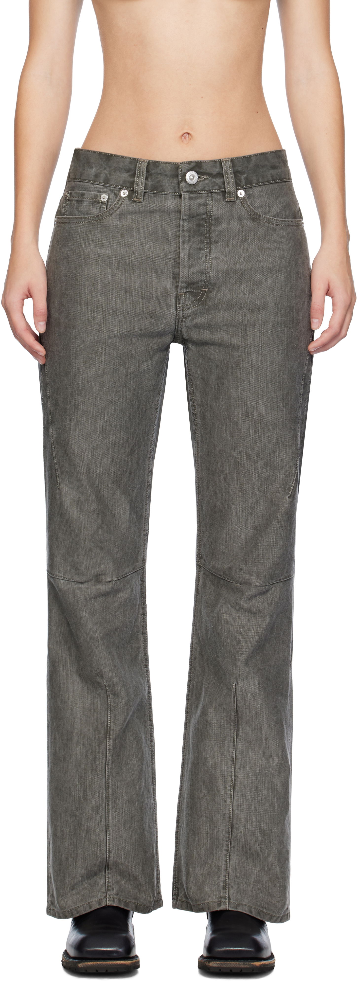 Jeans OUR LEGACY Our Legacy Moto Cut Jeans Harmaa | W4245MO, 0