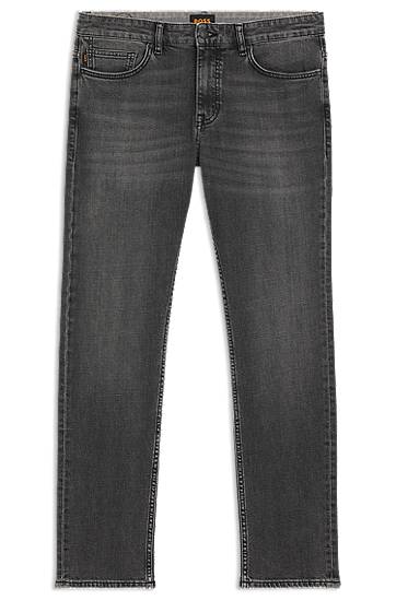 Jeans BOSS Delaware Slim-Fit Comfort-Stretch Jeans Harmaa | 50544635