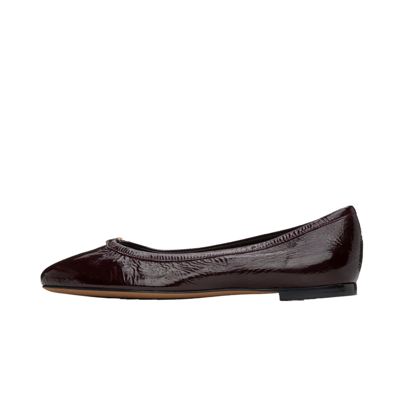 Tennarit ja kengät CHLOÉ Marcie Ballerina Flats Burgundia | CHC24A973NG