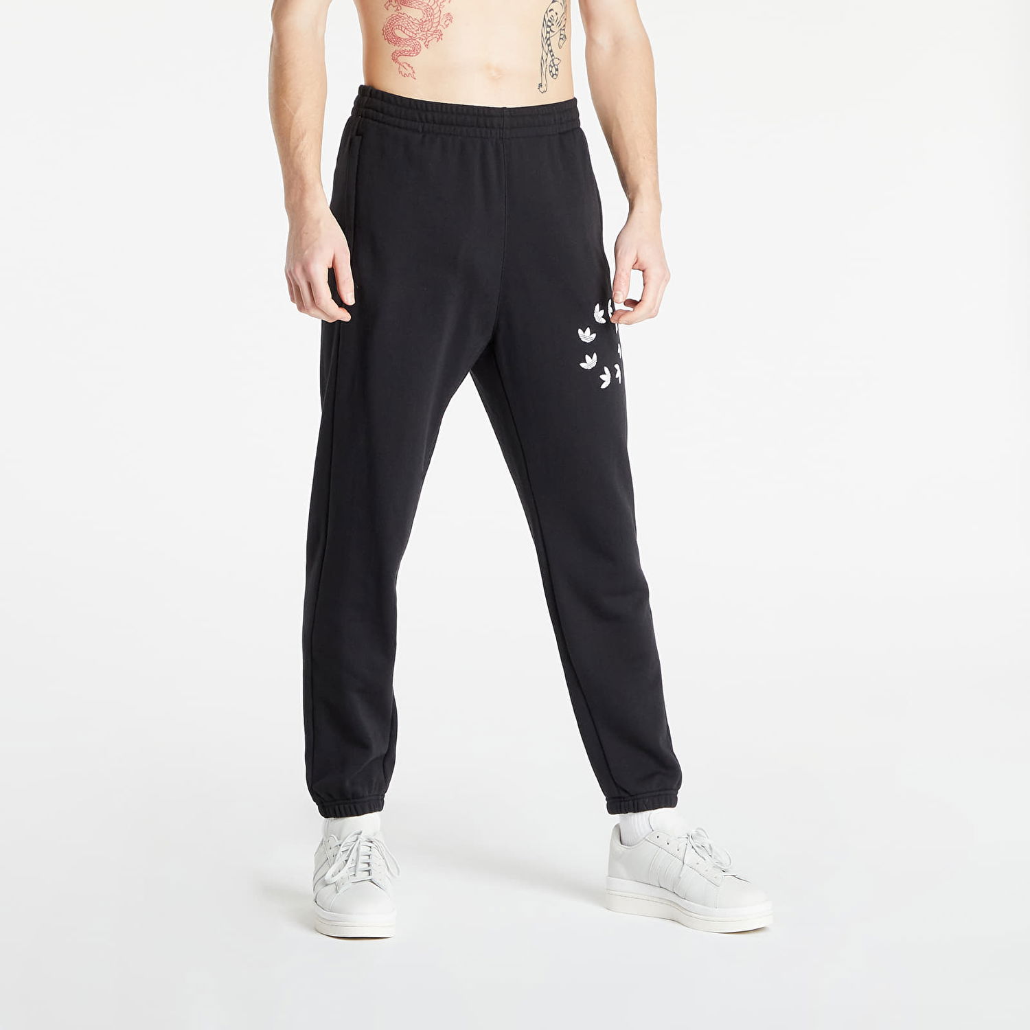 Verryttelyhousut adidas Performance Adicolor Spinner Sweatpants Musta | HC4493, 0