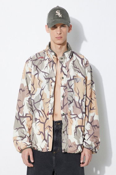 Bomber-takki BILLIONAIRE BOYS CLUB Pull Out Shell Patterned Jacket Beige | B24106, 1