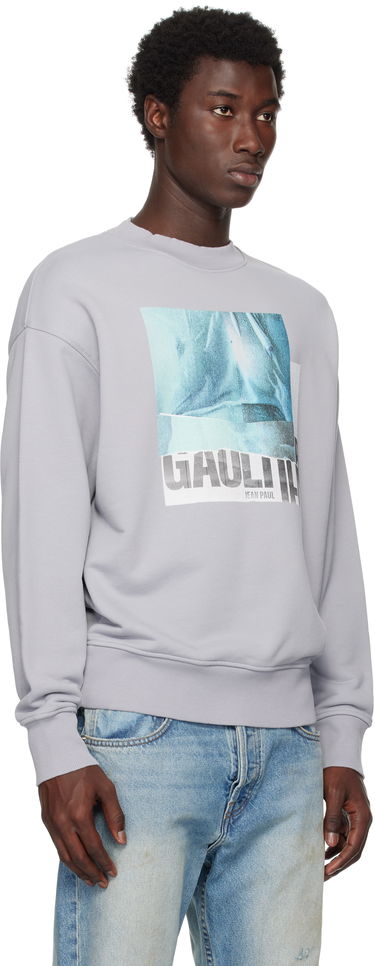 Huppari Jean Paul Gaultier Jean Paul Gaultier Printed Sweatshirt Harmaa | 25/03-W-TO295-J003-135557, 1