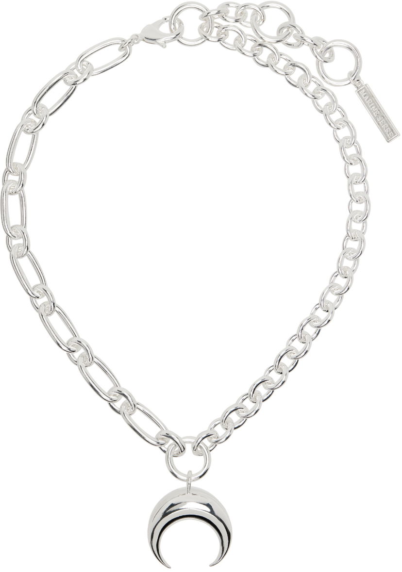 Kaulakoru Marine Serre Moon Charms Necklace Metallinen | UJW011A RMET0001