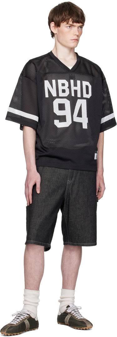 Shortsit Neighborhood Neighborhood Painter Denim Shorts Musta | 251AQNH-PTM04, 3