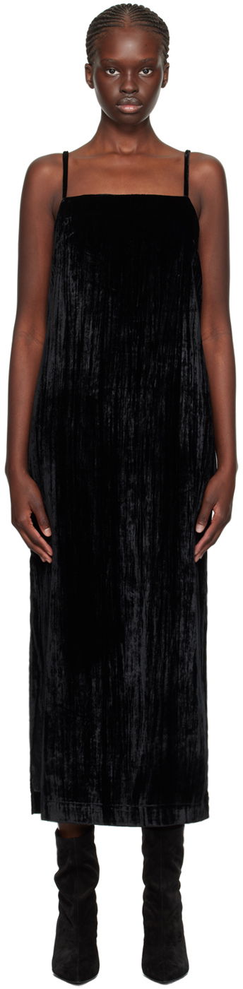 Mekko Loulou de Saison Loulou de Saison Etinas Maxi Dress Musta | ETINAS