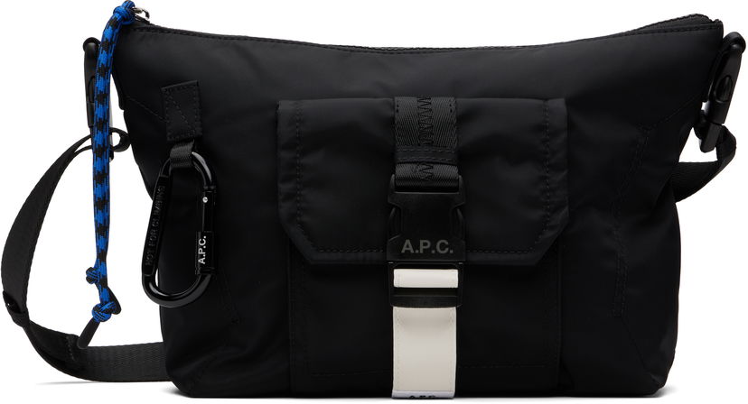 Vyötärölaukku A.P.C. Trek Bum Bag Musta | PAAGR-H61734