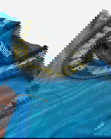 T-paita Ottolinger Julien Ceccaldi Oversized Mesh T-Shirt Vihreä | 10110050102 PRIBLU, 3