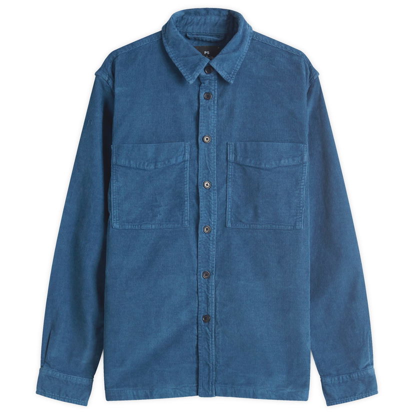 Paita Paul Smith Paul Smith Corduroy Shirt Jacket, Size Large Sininen | M2R-413Z-P22248-48
