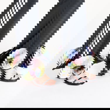 Verryttelyhousut adidas Performance Jeremy Scott Pride Fashion Flare Track Pants Musta | JW0827, 2