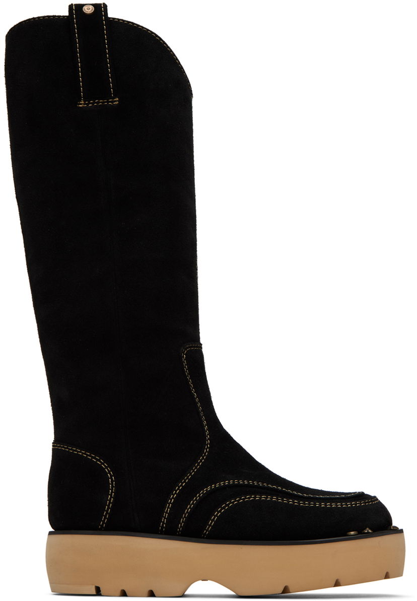 Tennarit ja kengät Andersson Bell Andersson Bell Cantori Suede Knee-High Boots Musta | aaa319w