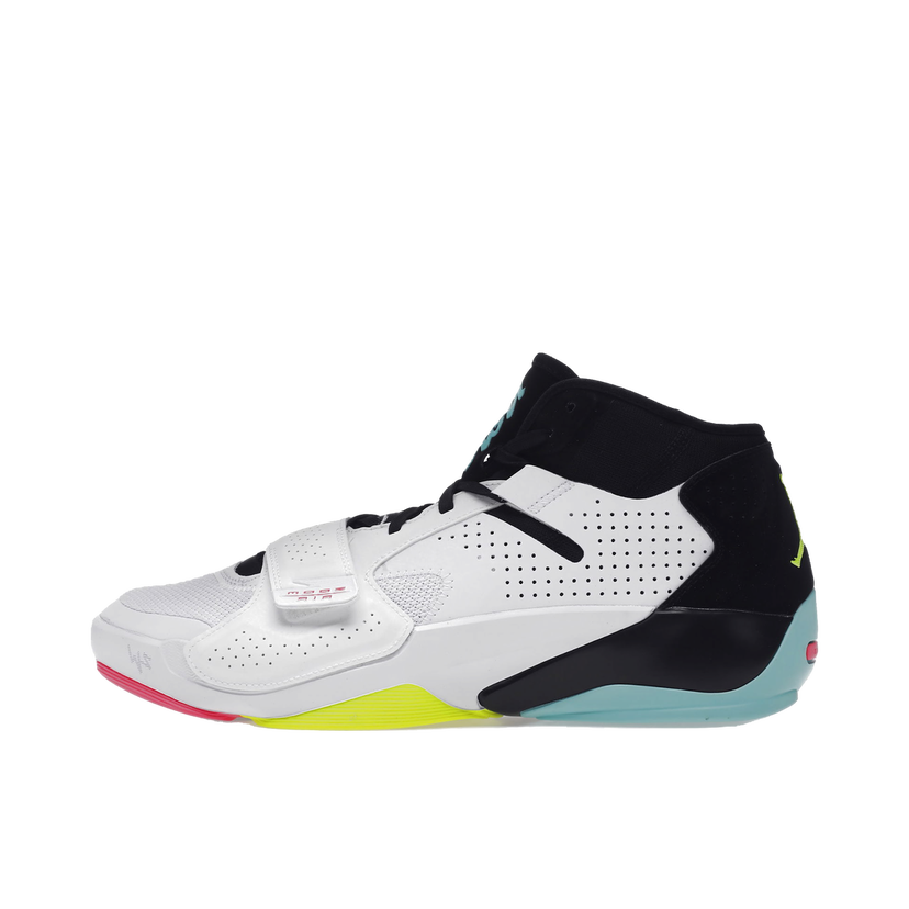 Koripallo Jordan Jordan Zion 2 White Volt Dynamic Turquoise Valkoinen | DM0858-107/DO9161-107