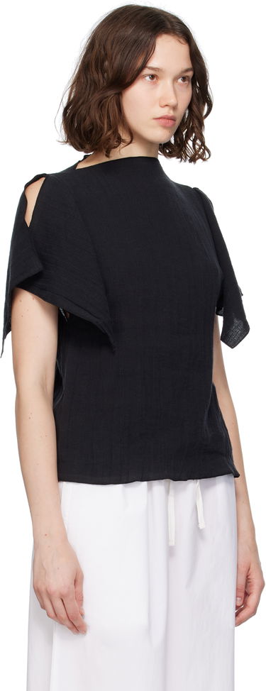 T-paita Baserange Baserange Folio Short Sleeve Top Musta | TOFO-LC-SU25, 1