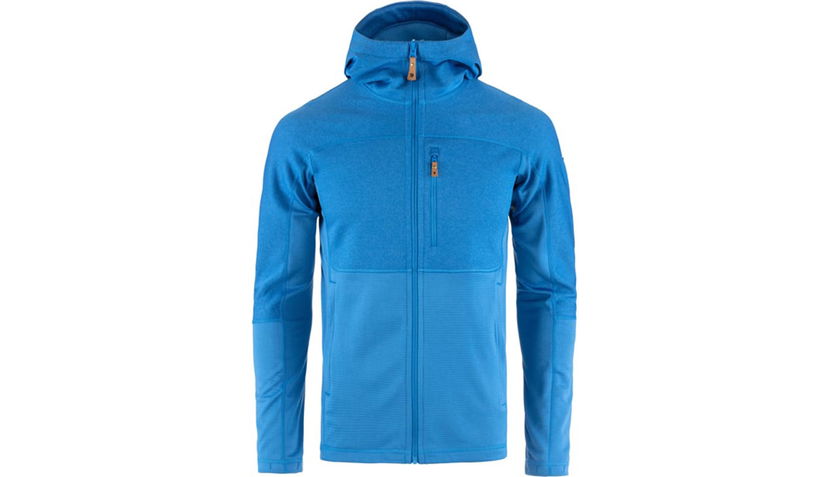 Huppari FJÄLLRÄVEN Abisko Trail Fleece Hooded Jacket Sininen | F82257-525