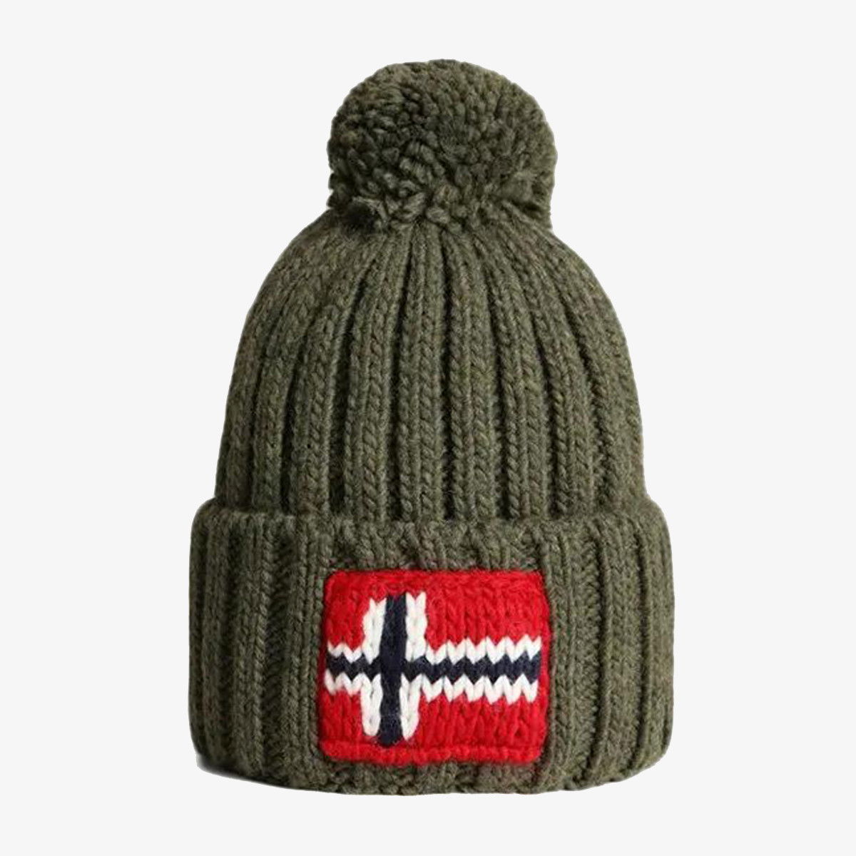 Pipo Napapijri Napapijri Semiury 5 Pom Beanie Vihreä | NP0A4GKBGAE1, 0