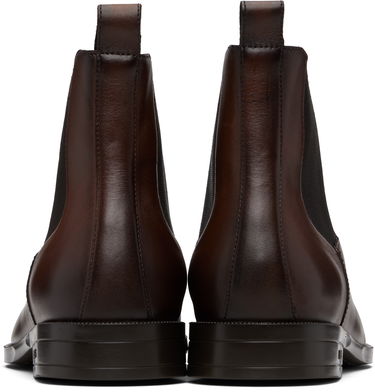 Tennarit ja kengät BOSS BOSS Leather Chelsea Boots Musta | 50552489, 4
