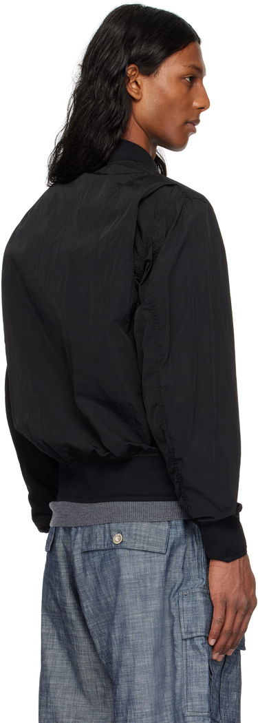 Bomber-takki C.P. Company C.P. Company Chrome-R Multipocket Bomber Jacket Musta | 18CMOW010A-005904G, 2