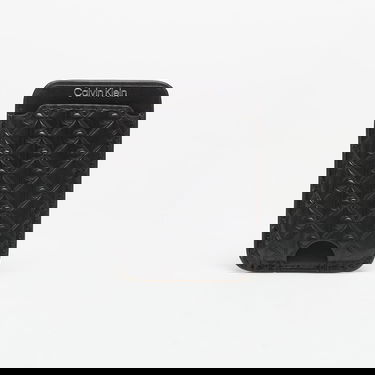 Lompakko CALVIN KLEIN Calvin Klein Aop Leather Magnetic Card Case Musta | LV04F1100G UB1, 0