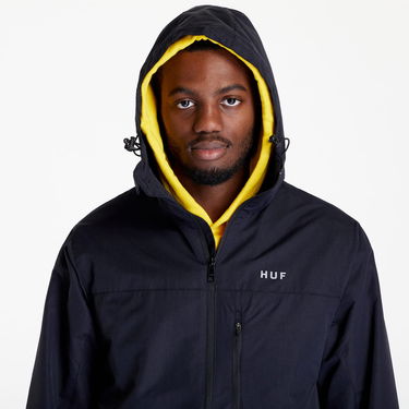 Tuulitakki HUF Essentials Zip Standard Shell Musta | JK00350 BLACK, 4