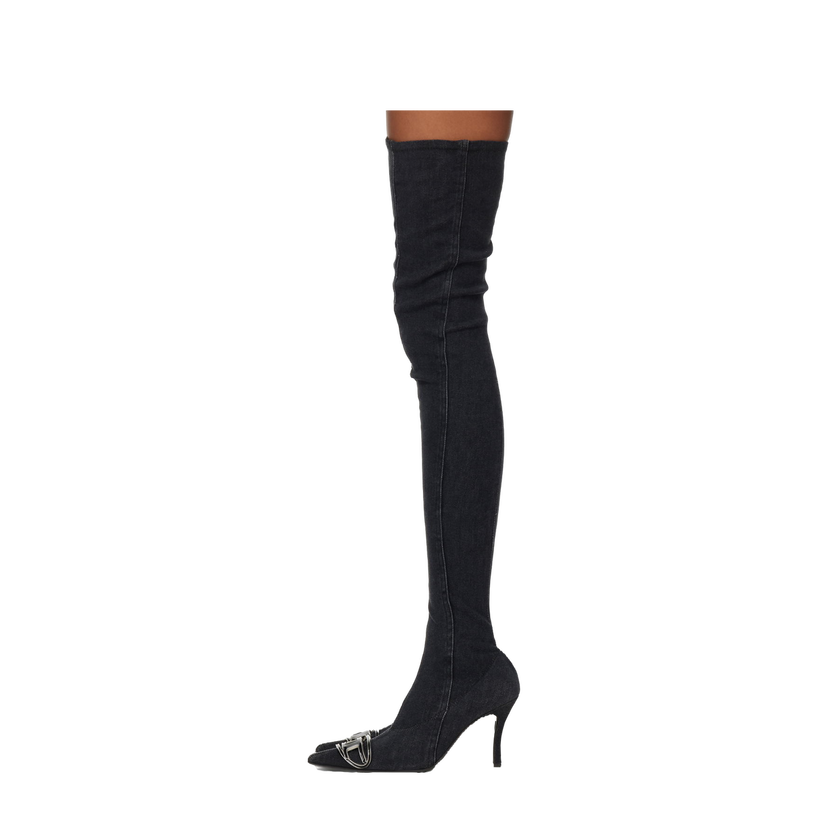 Tennarit ja kengät Diesel D-Venus Tbt D Boots "Black" Musta | Y03316 P6078
